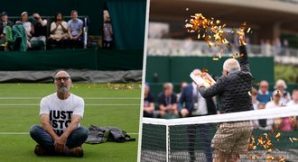 Ekoteroristé vs. Wimbledon: Pořadatelé museli stáhnout zdánlivě neškodné zboží z fanshopu
