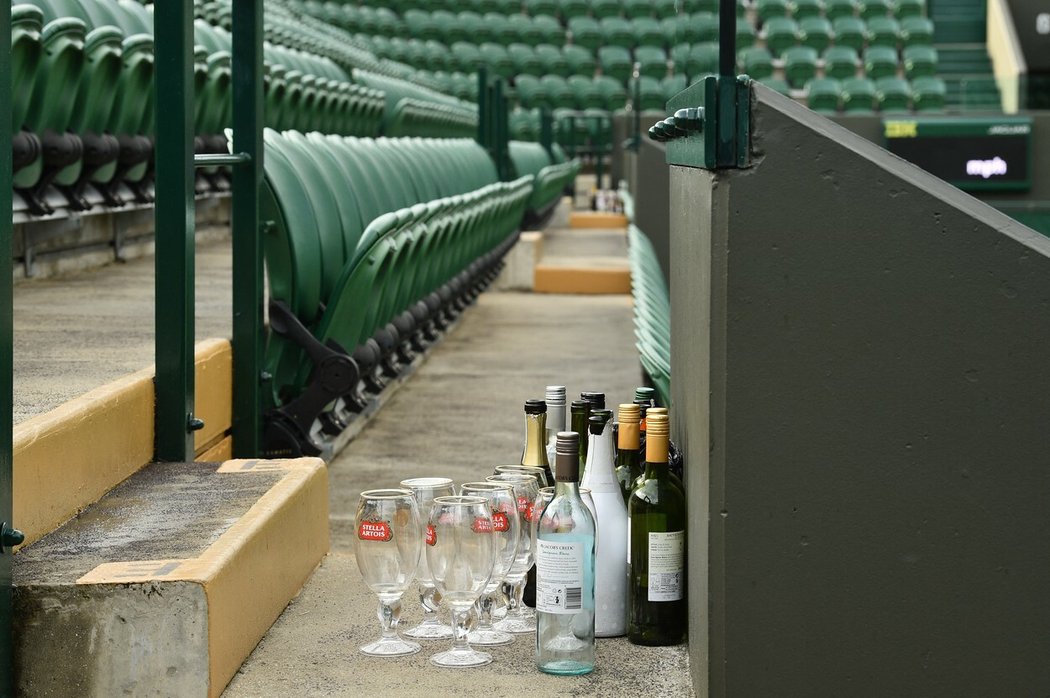 Návštěvníci Wimbledonu si stěžují na ceny jídla a nápojů