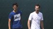 Mužskou čtyřhru hraje Andy Murray s Francouzem Herbertem