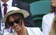 Vévodkyně Meghan na Wimbledonu