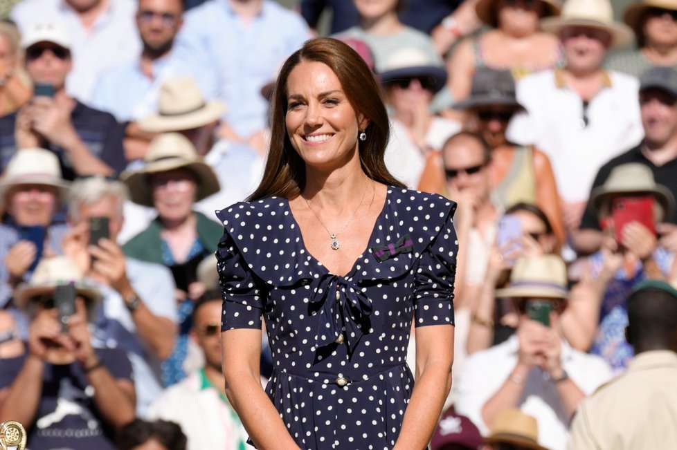 Vévodkyně Kate ve Wimbledonu