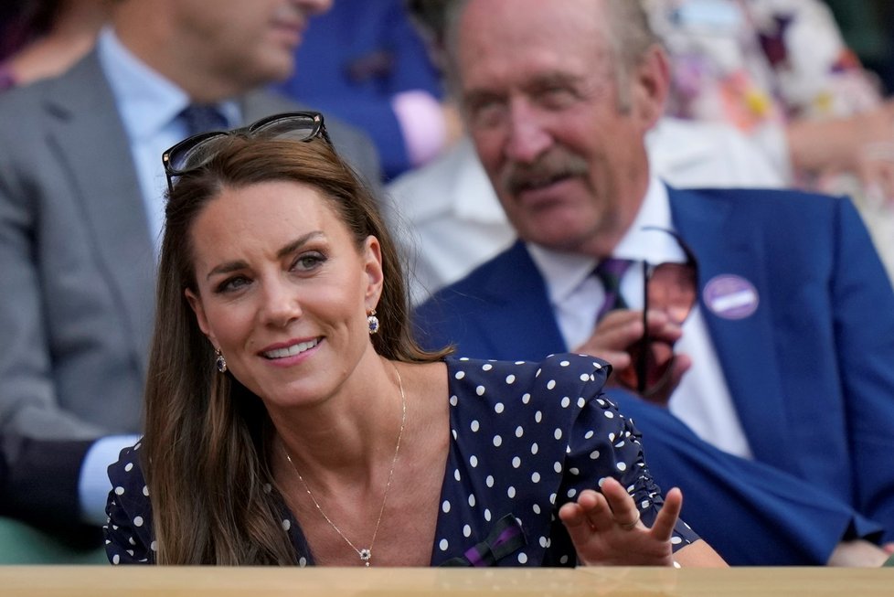 Vévodkyně Kate ve Wimbledonu
