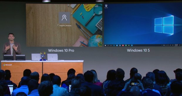 Microsoft představil nový systém Windows 10 S