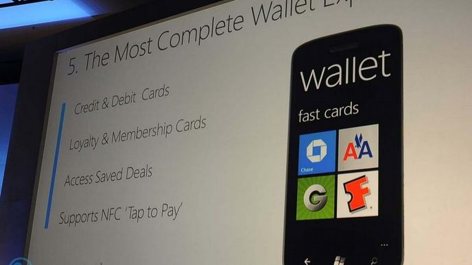 Windows Phone Wallet