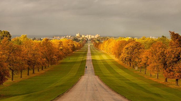 Přes čtyři kilometry dlouhá krásná cesta do královského Windsoru