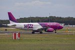 Letadlo společnosti Wizz Air.