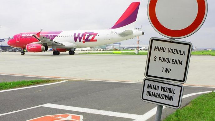 Wizzair, ilustrační foto