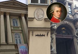 Geniální skladatel Mozart za svůj život čtyřikrát navštívil Prahu.