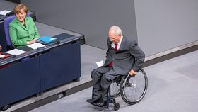 Zemřel německý politik Wolfgang Schäuble.