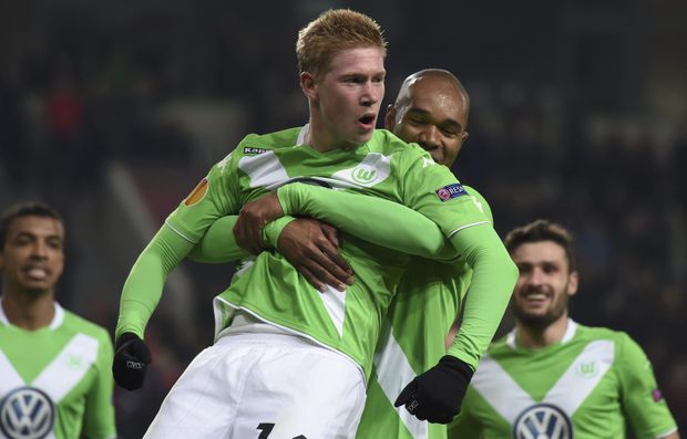 Kevin de Bruyne ještě v dresu Wolfsburgu Kevin de Bruyne ještě v dresu Wolfsburgu