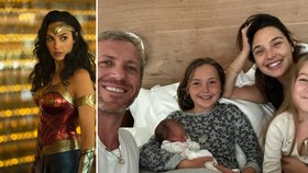 Krásná Wonder Woman Gal Gadotová porodila! Holčičce dala krásné jméno