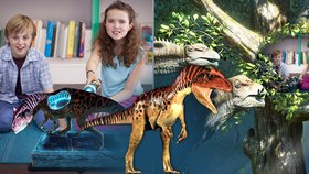 Putování s dinosaury je prozatím nejlepší hrou pro periferii Wonderbook.