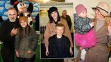 Otevření světelného zábavního parku: Frühlingová poprvé ukázala syna (9)! Rašilov i Vojtek vyvedli rodinky