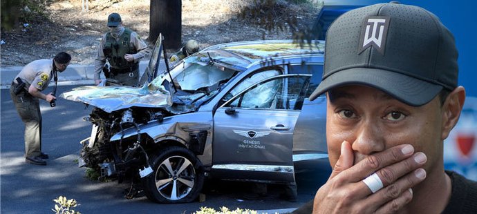 Chudák Tiger Woods po děsivé nehodě ani neví, že řídil!