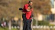 Tiger Woods si na PNC Championship zahrál se svým synem Charliem