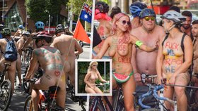 Ulicemi Melbourne se prohnaly stovky naháčů: Podívejte se jak vypadal 19. ročník populárního závodu!