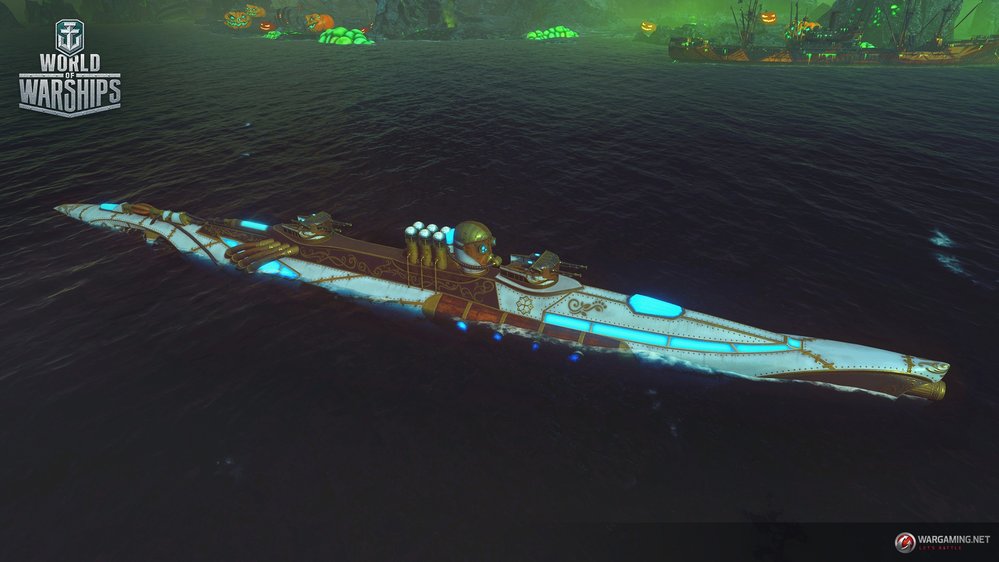 Fantazijní ponorkový přídavek do World of Warships