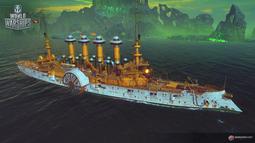 Fantazijní ponorkový přídavek do World of Warships