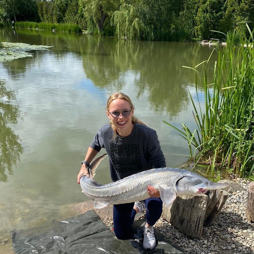 Bývalá tenistka Caroline Wozniacká