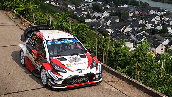 Německá rallye v cíli: Tänak zopakoval výhru