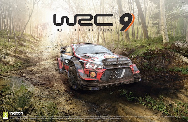 Plakát ke hře WRC 9 v časopisu ABC č. 20/2020