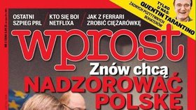 Wprost pro změnu zobrazil západní politiky jako nacisty.