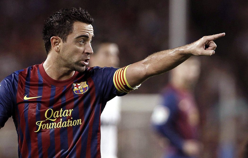 Xavi stále patří ke klíčovým záložníkům Barcelony