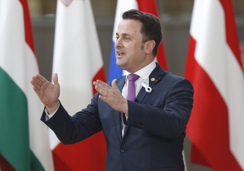 Lucemburský premiér Xavier Bettel