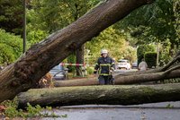 Řádění orkánu u sousedů: V Polsku bouře zabíjela, v Německu ochromila železnici