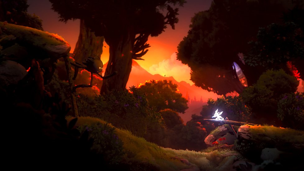 Ori and the Will of the Wisps na konzoli Xbox Series X.