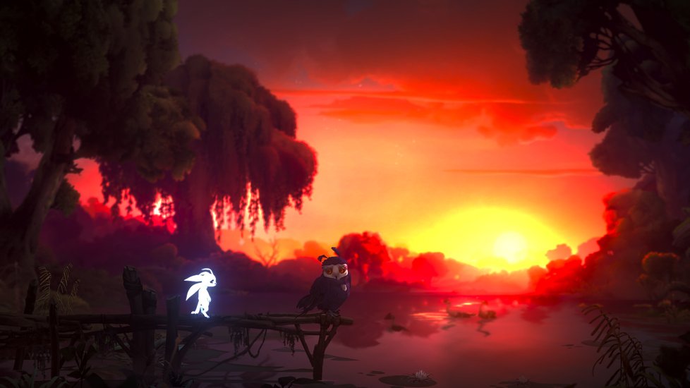 Ori and the Will of the Wisps na konzoli Xbox Series X.