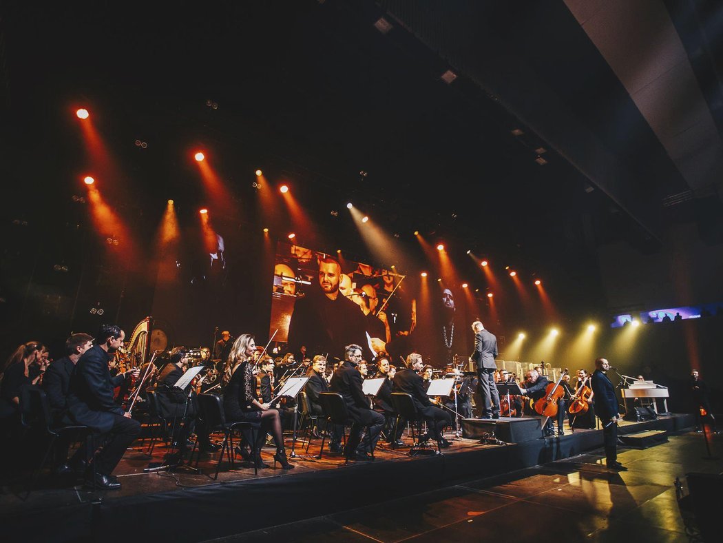 Koncert Patrika Vrbovského s filharmonickým orchestrem