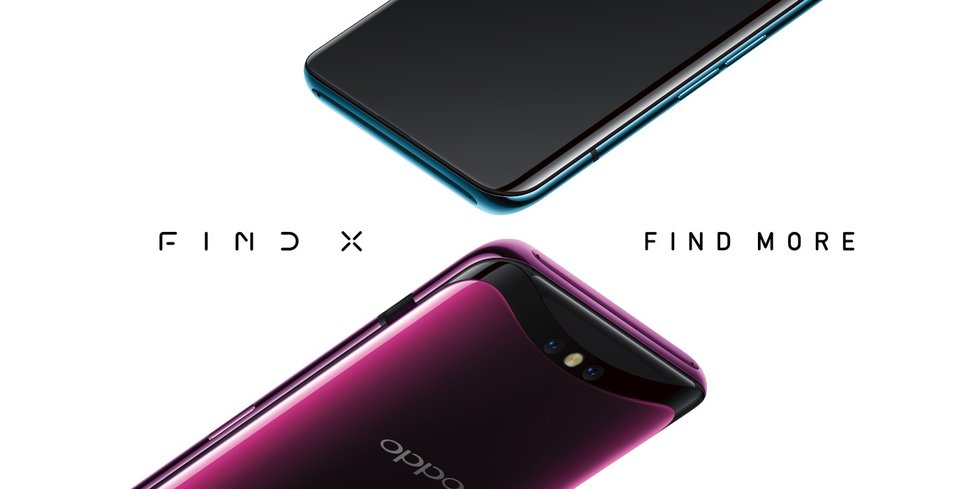  Také Oppo Find X vysouvá, ale tentokrát motorem a jen vnitřní modul.