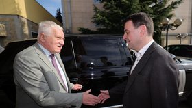 9. narozeniny XTV: Václav Klaus a Petr Macinka. (18.4.2026)
