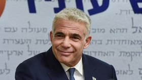 Lídr izraelské opozice Yair Lapid