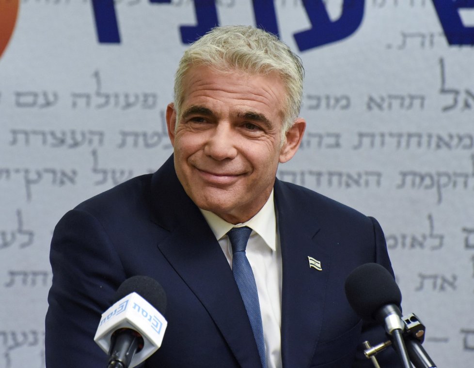 Lídr izraelské opozice Yair Lapid