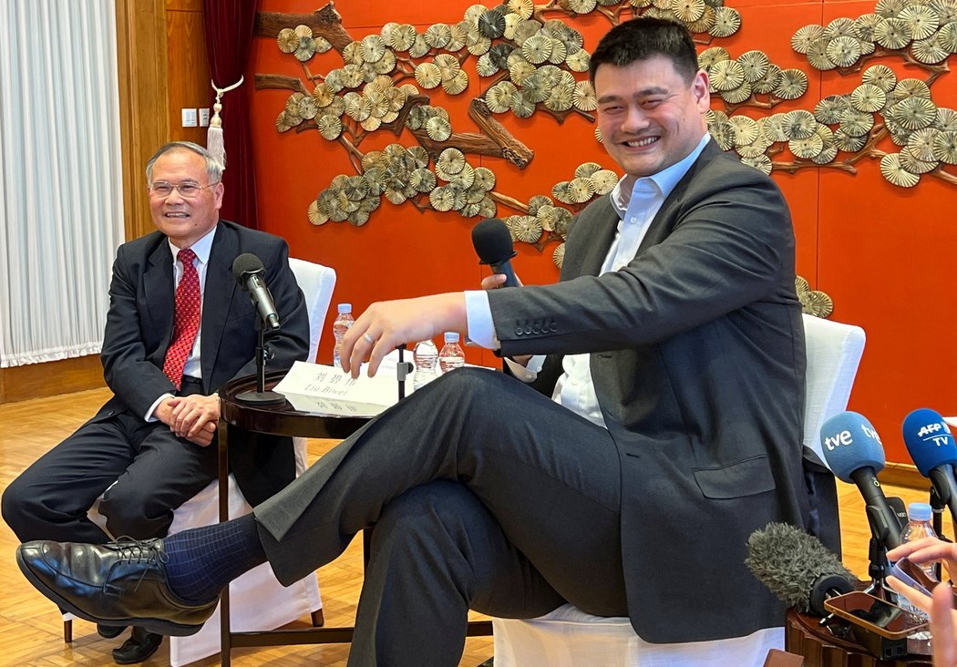 Legendární basketbalista Jao Ming promluvil o tenistce Pcheng Šuaj.