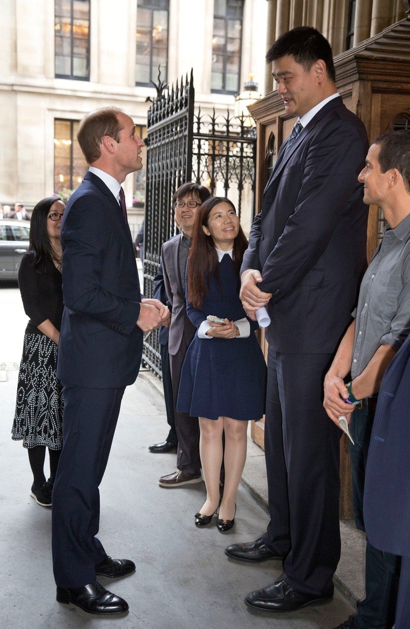 Princ William se setkal s nejvyšším mužem světa.