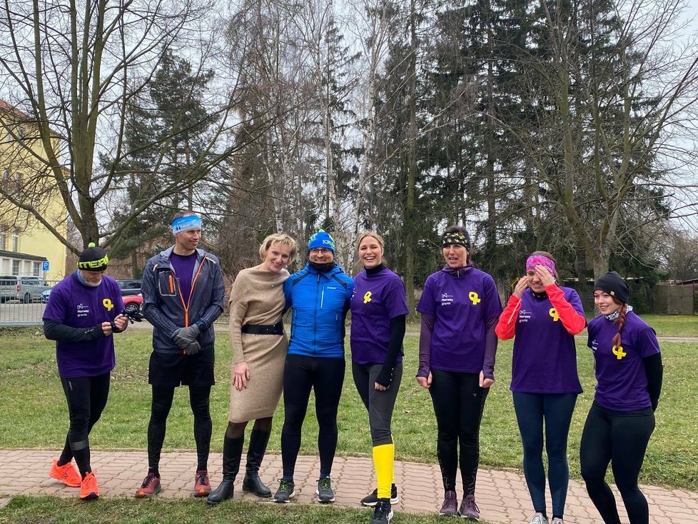 Běh Yellow Ribbon Run na podporu integrace lidí po výkonu trestu do společnosti letos odstartoval v Domově sv. Karla Boromějského