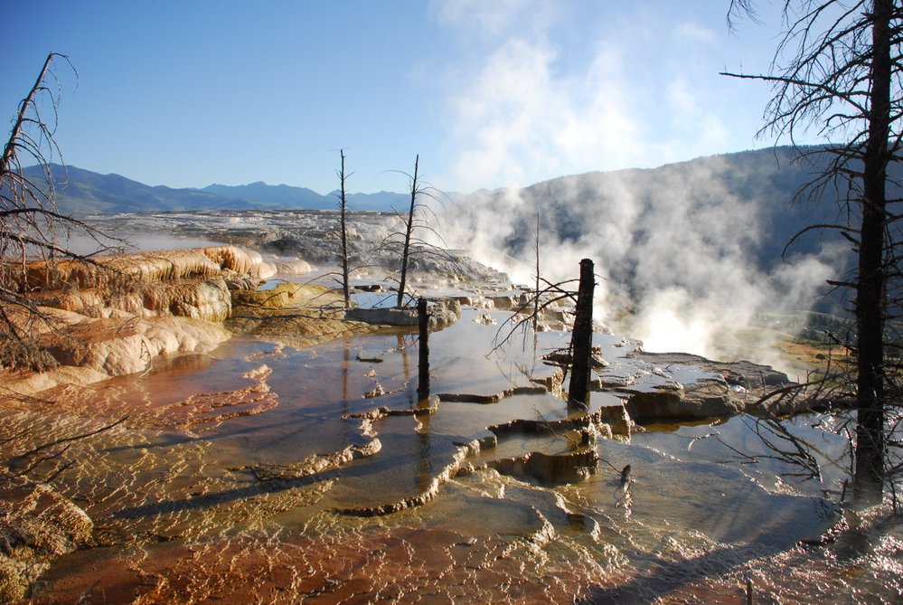 Park Yellowstone je plný přírodních krás