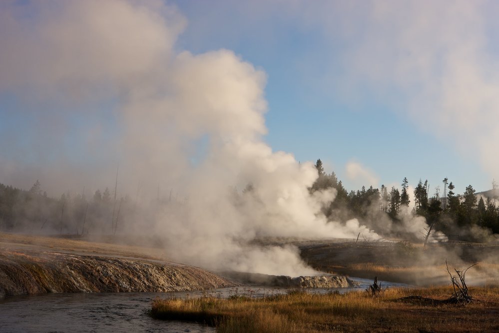 Park Yellowstone je plný přírodních krás