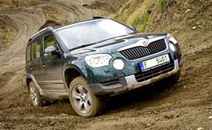 Český trh malých a středních SUV v roce 2009 vedl Yeti, Tiguan a Qashqai