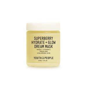 Hydratační maska Superberry Hydrate + Glow Dream Mask, Youth To The People, 990 Kč (50 ml)