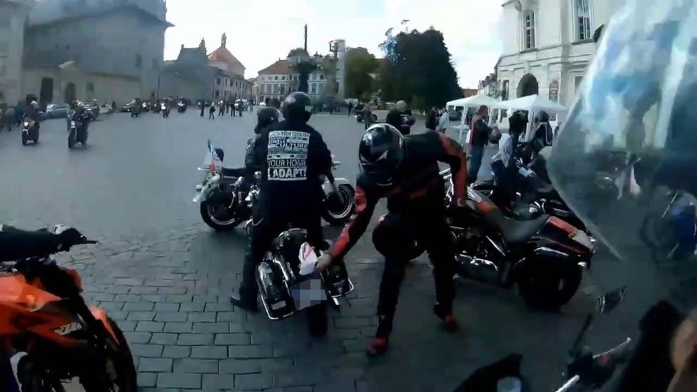 Svatováclavská jízda &#34;Blanických rytířů&#34;, Bikerů proti islámu