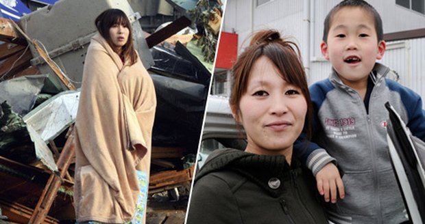 Yuko se se svým synem po roce vrátila na místo tragédie