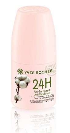 Yves Rocher Antiperspirant Květ bavlníku z Indie, 75 Kč, koupíte na www.yves-rocher.cz nebo v prodejnách Yves Rocher