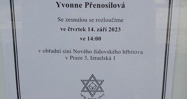 Parte Yvonne Přenosilové