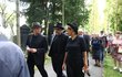 Pohřeb Yvonne Přenosilové - Aleš Cibulka, Michal Jagelka a Monika Absolonová