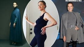 »Plod budiž požehnán!« Hvězda seriálu Příběh služebnice je potřetí těhotná