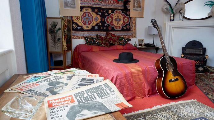 Z Hendrixova bytu se stalo muzeum